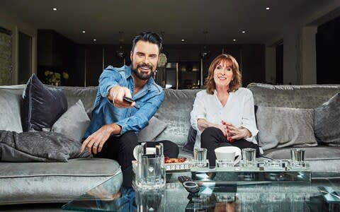 Rylan and his mum made for a sparky pair - Credit: Jude Edginton/Channel 4