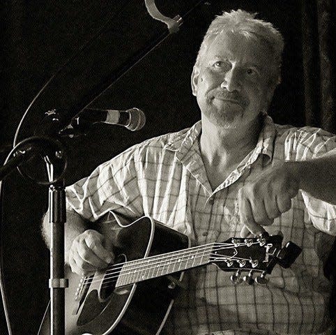 Larry Spears will present an Elm Tree Concert June 5 at the Arcadia Round Barn.