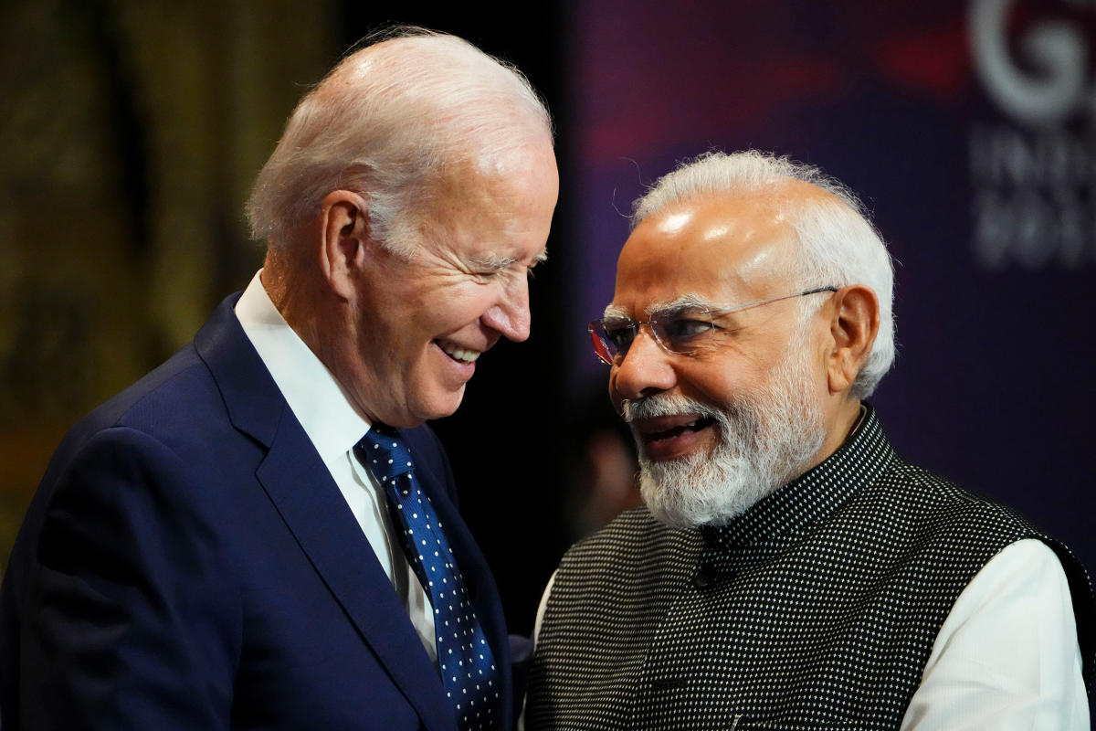 Biden hosts Indian Prime Minister Modi at White House