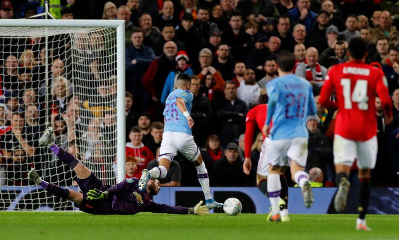 Carabao Cup - Semi Final First Leg - Manchester United v Manchester City