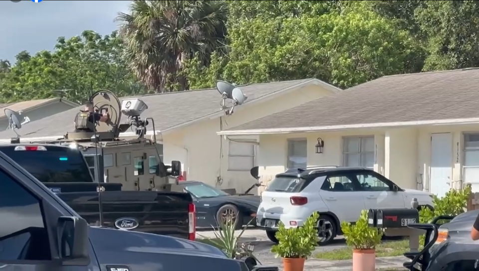 Members of the Martin County Sheriff’s Office SWAT team and negotiators responded to a Hobe Sound home Friday June 21, 2024, where authorities reported a woman had shot her boyfriend and barricaded herself inside her home. The woman’s boyfriend suffered a non-life-threatening injury, officials said, and the woman was taken into custody.