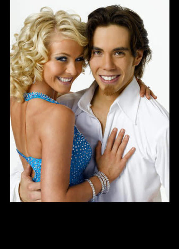 Apolo Anton Ohno and Julianne Hough won season four, receiving the competition's first perfect score of 30.<p>Courtesy of ABC</p>