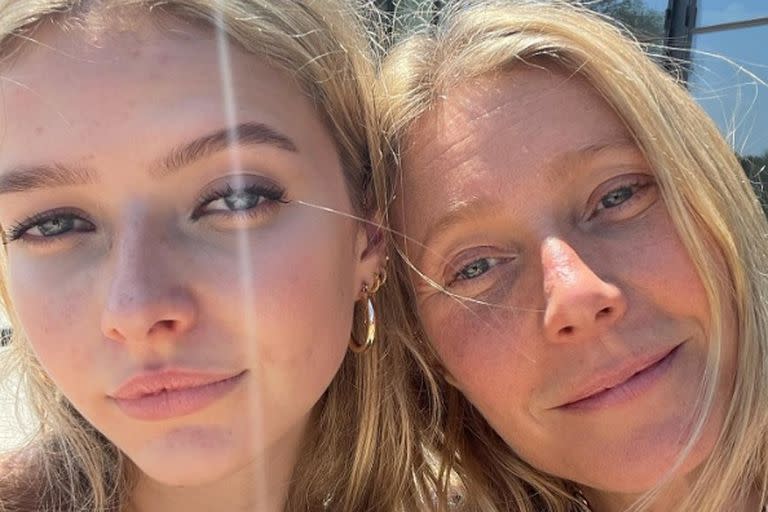 Apple Martin y Gwyneth Paltrow