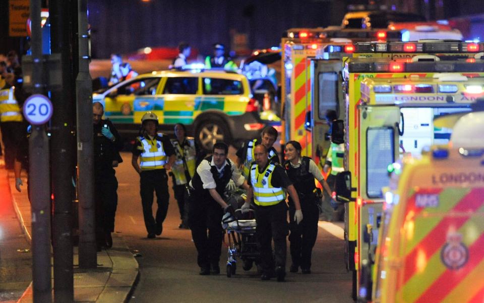 Ambulances - Credit: DANIEL SORABJI/AFP 