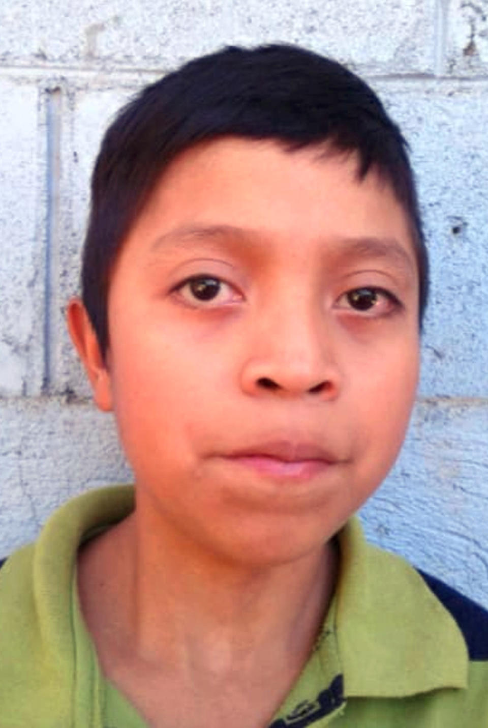 In this March 2017 photo released by Jimmy Cristian Gutierrez Garcia, the teacher of child migrant Juan de Leon Gutierrez, Juan poses for his school portrait in El Tesoro village, Camotan, Guatemala. The 16-year-old died on April 30, 2019, after officials at a South Texas youth detention facility noticed he was sick, becoming the third Guatemalan child to die in U.S. custody since December. (Jimmy Cristian Gutierrez Garcia via AP)