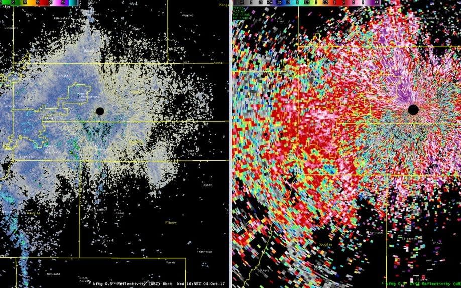 Radar captured a vast cloud of butterflies - National Weather Service Boulder