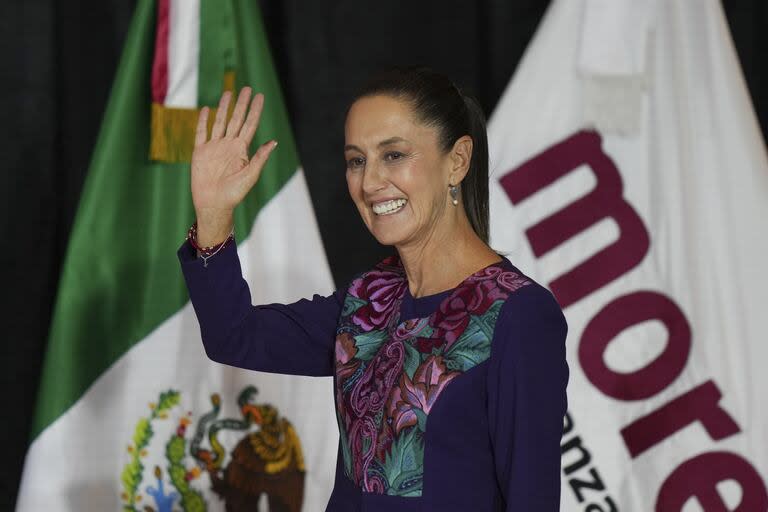 La presidenta electa mexicana Claudia Sheinbaum (Archivo)