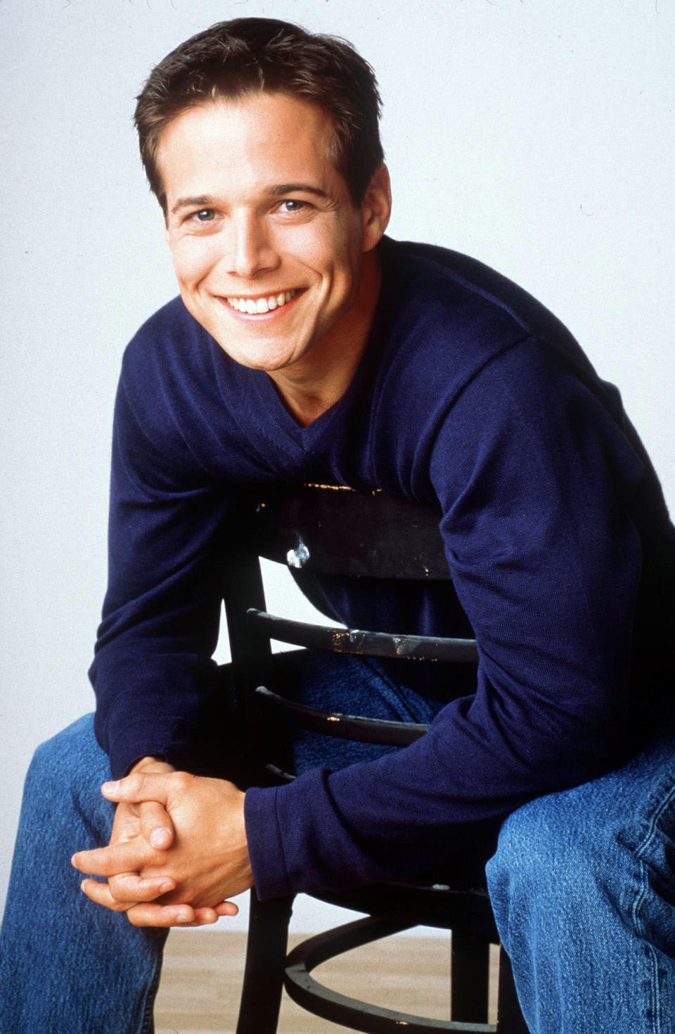 <b>Scott Wolf</b><br><br> Just look at that baby face! It's no wonder Scott Wolf was cast as 16-year-old Bailey Salinger on "Party of Five," even though he was 26 when the show debuted in 1994. These days, Wolf is using his dimples for evil instead of good as cheating, lying Donnie Ryan on TNT's "Perception."