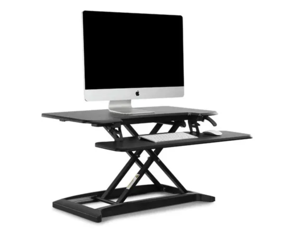 table-top Ergolux Riser desk