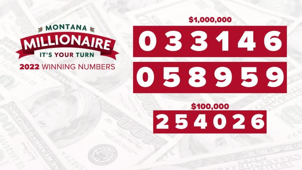 Winning numbers drawn for Montana Millionaire grand prizes