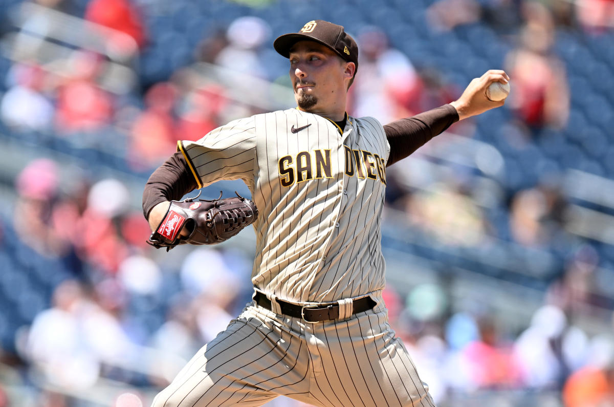 Padres LHP Blake Snell 'lucky' to pitch Friday after collision