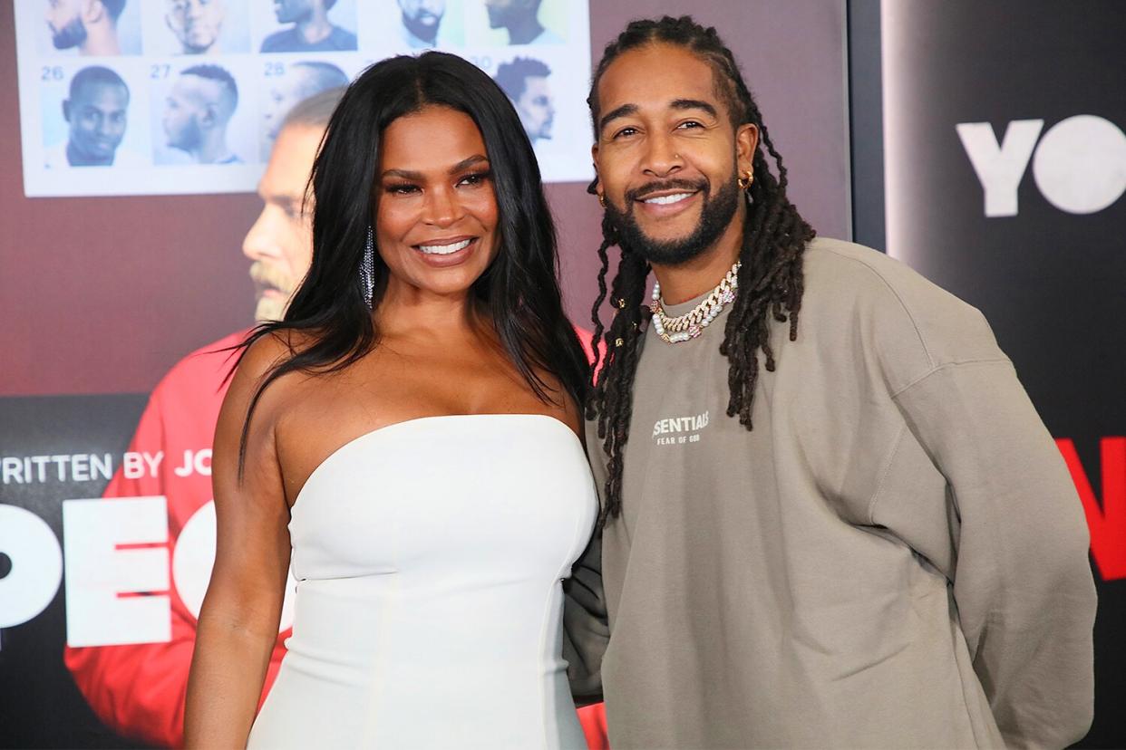 LOS ANGELES, CALIFORNIA - JANUARY 17: Nia Long and Omarion attend the Los Angeles premiere of Netflix's "You People" at Regency Village Theatre on January 17, 2023 in Los Angeles, California. (Photo by Robin L Marshall/WireImage)