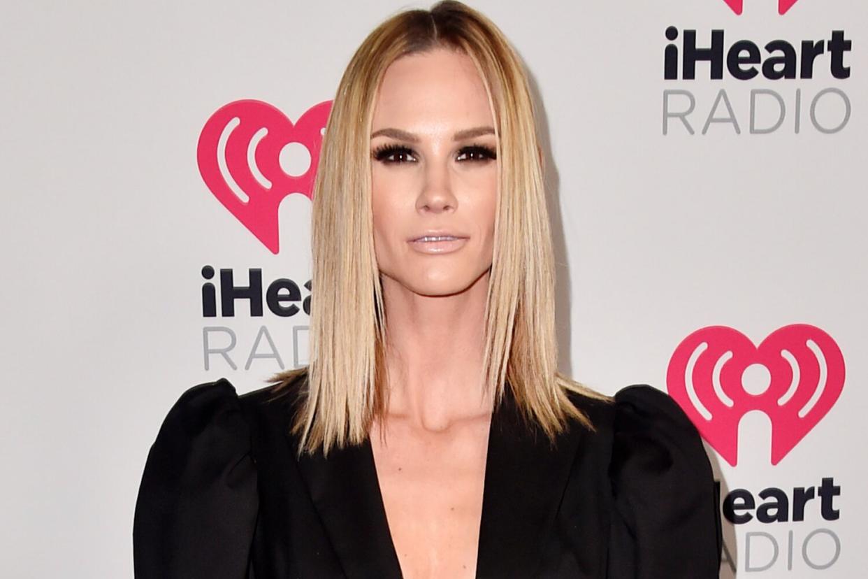 BURBANK, CALIFORNIA - JANUARY 17: (FOR EDITORIAL USE ONLY) Meghan King Edmonds attends the 2020 iHeartRadio Podcast Awards at the iHeartRadio Theater on January 17, 2020 in Burbank, California. (Photo by Alberto E. Rodriguez/Getty Images for iHeartMedia)