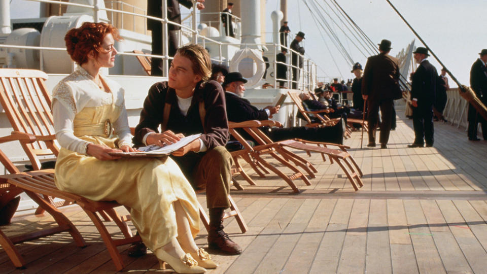 Kate Winslet und Leonardo DiCaprio spielen die Hauptrollen in "Titanic"