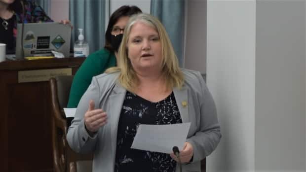 Green MLA and Opposition health critic Michele Beaton said the health minister should use a ministerial order to authorize Health PEI to post the jobs. (Province of P.E.I. - image credit)