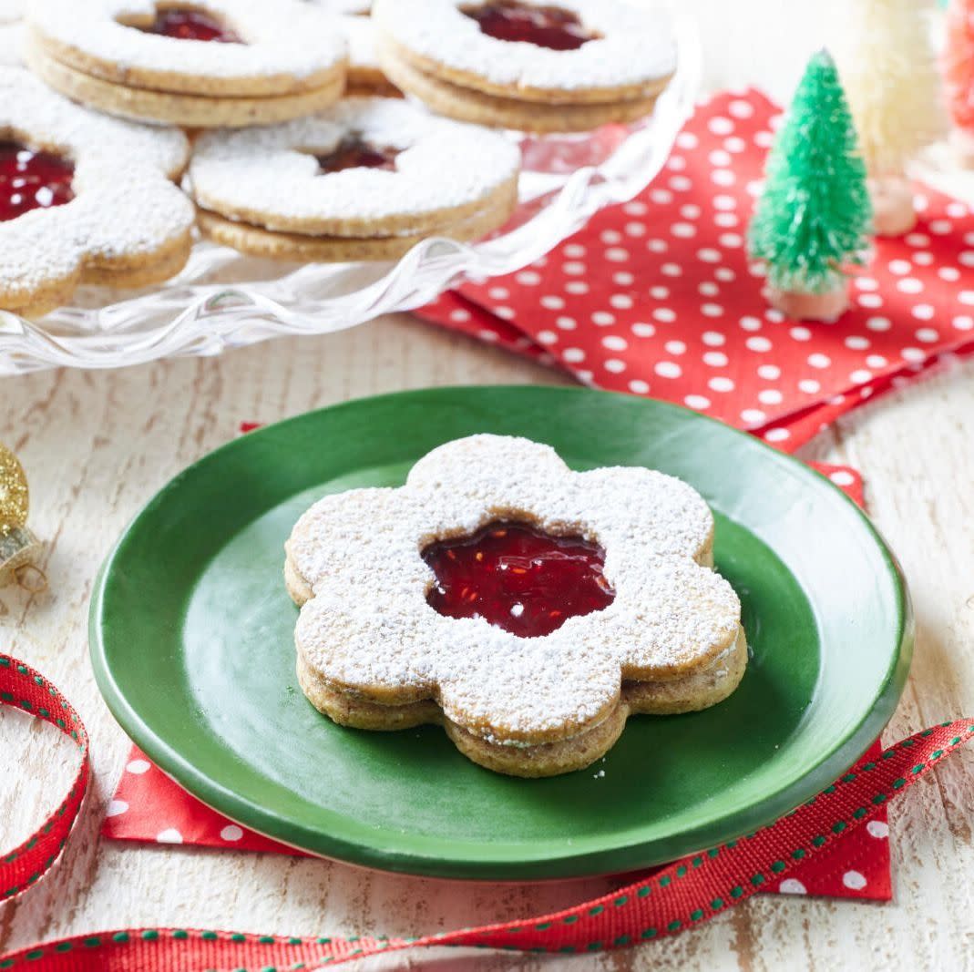 linzer cookies