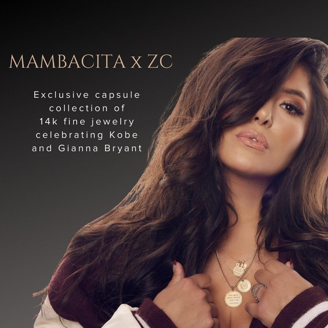 Vanessa Bryant Announces 'Mambacita' Jewelry Collaboration in Honor of 'Mamba Day'