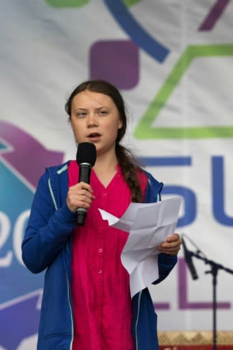 Images of the Paris standoff caused an outcry abroad, including from Sweden's teenage climate activist Greta Thunberg