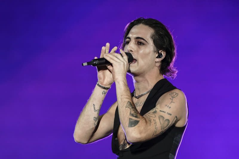 Damiano David of Maneskin performs at Global Citizen Festival in Central Park in New York City on September 24, 2022. The rocker turns 25 on January 8. File Photo by Lev Radin/UPI