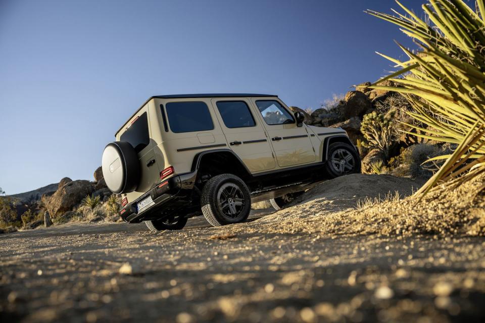 mercedes benz g 580 with eq technology press images