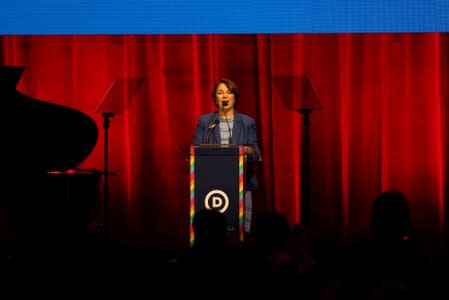 Democratic National Committee LGBTQ Gala - presidential candidates speak