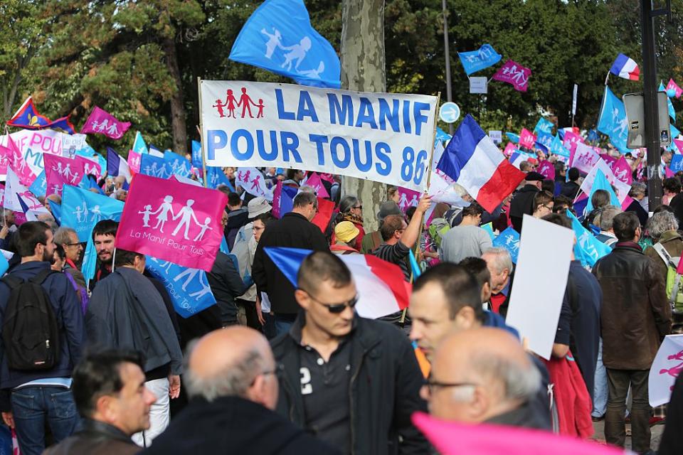 Protest in Paris