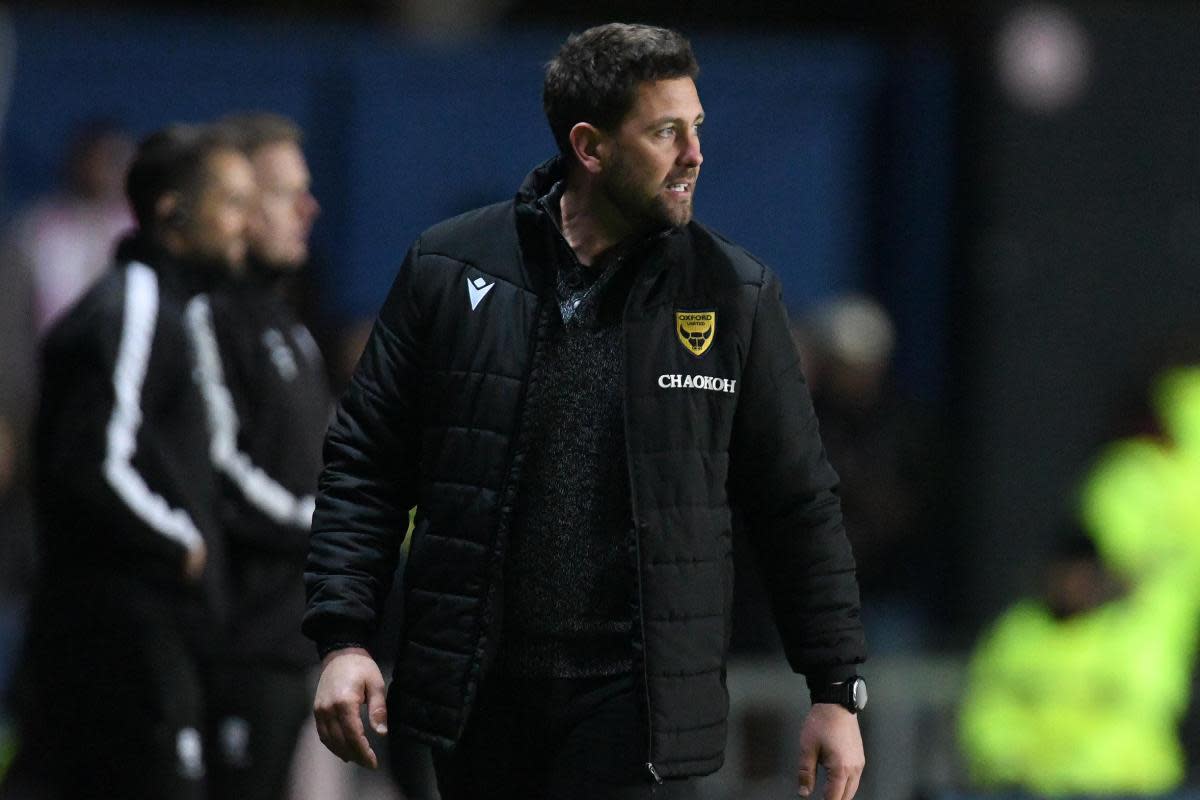 Oxford United head coach Des Buckingham <i>(Image: Mike Allen)</i>