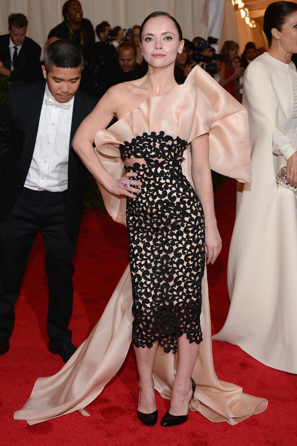 NEW YORK, NY - MAY 07: Christina Ricci attends the "Schiaparelli And Prada: Impossible Conversations" Costume Institute Gala at the Metropolitan Museum of Art on May 7, 2012 in New York City. (Photo by Dimitrios Kambouris/Getty Images)