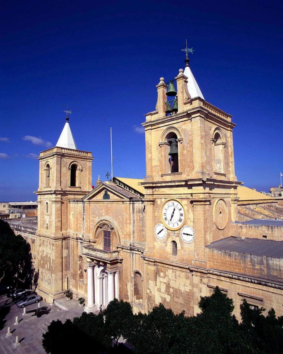 La Co-Catedral de San Juan de Jerisalén, en la capital La Valletta, Malta.