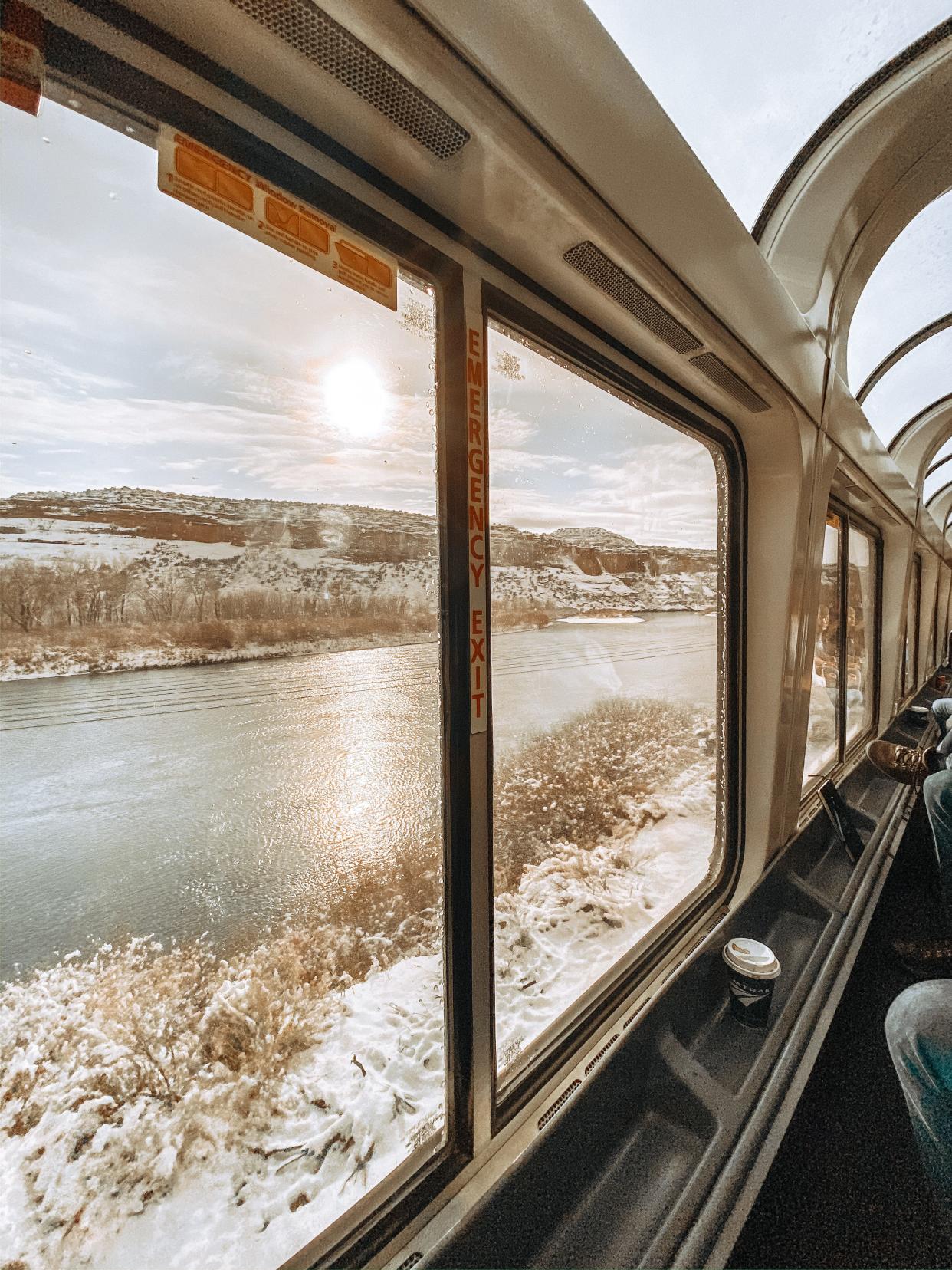 Kelsey Silver cross country train