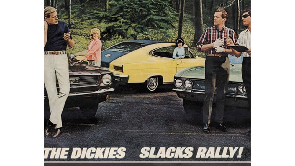A vintage Dickies ad.