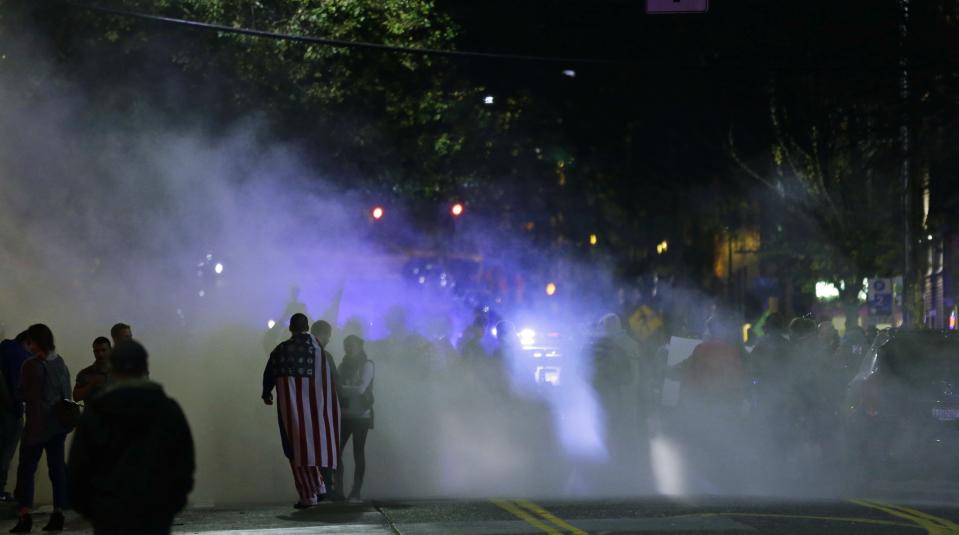 Protests after Donald Trump’s victory