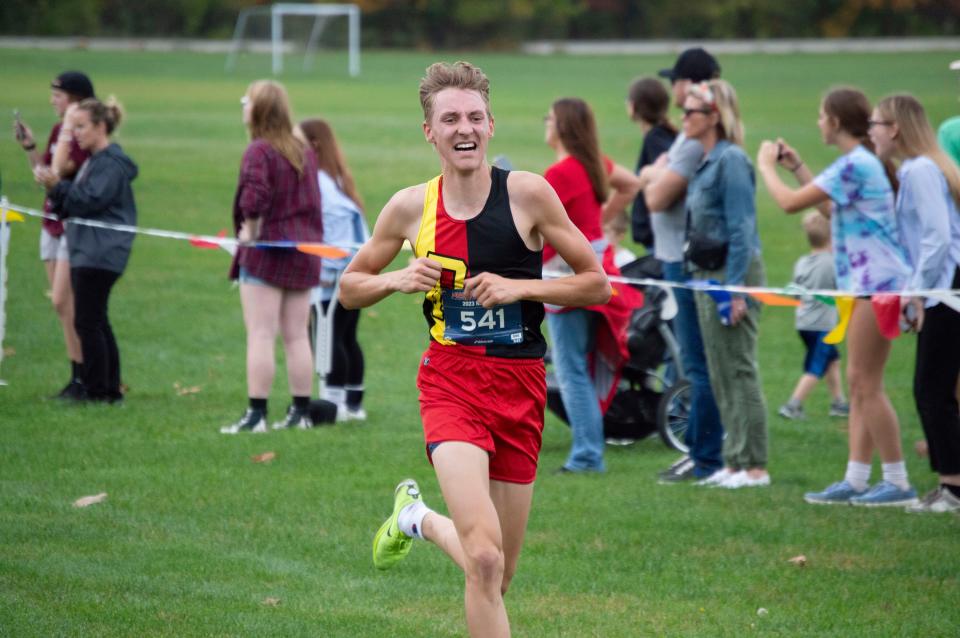 Reading senior Kutter VanAken earns All-Conference honors.