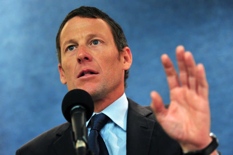 On October 22, 2012, the International Cycling Federation stripped Lance Armstrong of his seven Tour de France titles amid a doping scandal. File Photo by Kevin Dietsch/UPI
