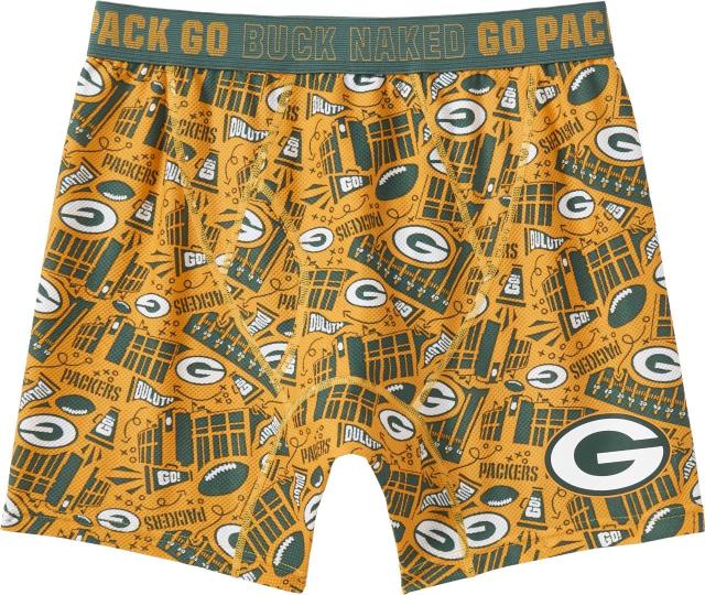 Duluth Trading Co. drops a limited-edition collection of Packers apparel,  including 'Go Pack Go' Buck Naked undies