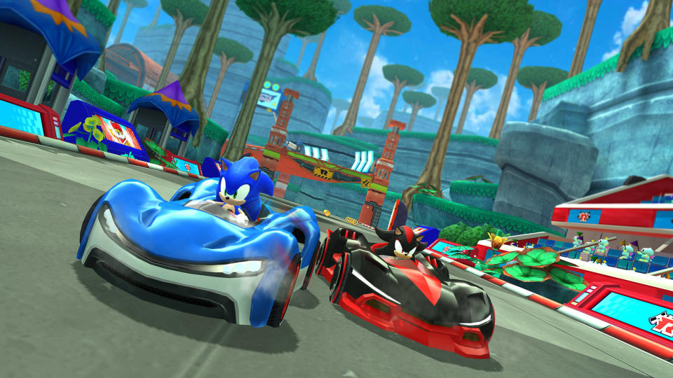 'Sonic Racing' is one of the first games scheduled to appear on Apple Arcade. (Image: Apple)