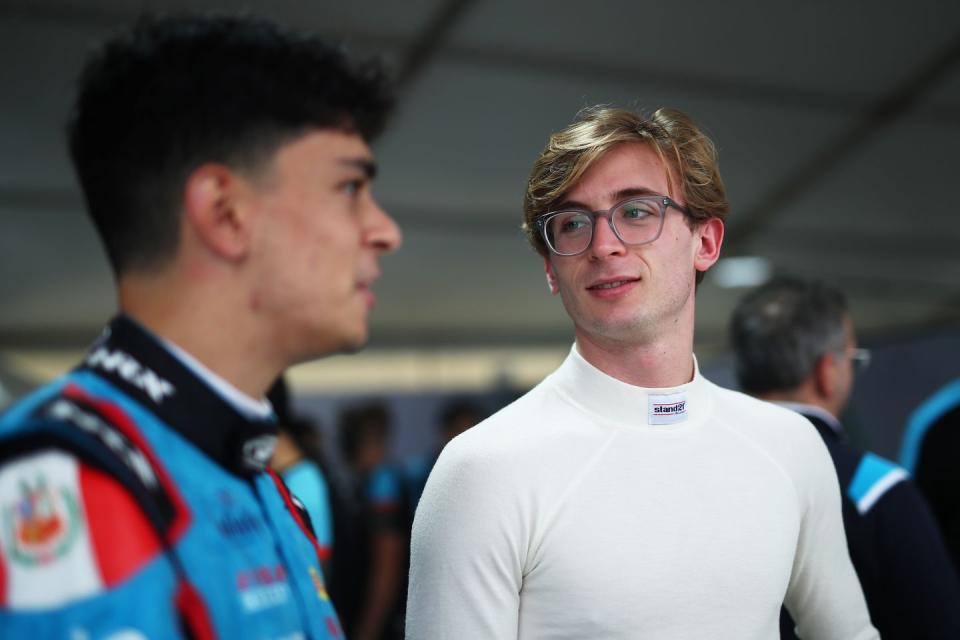 formula 3 testing in bahrain day one max esterson