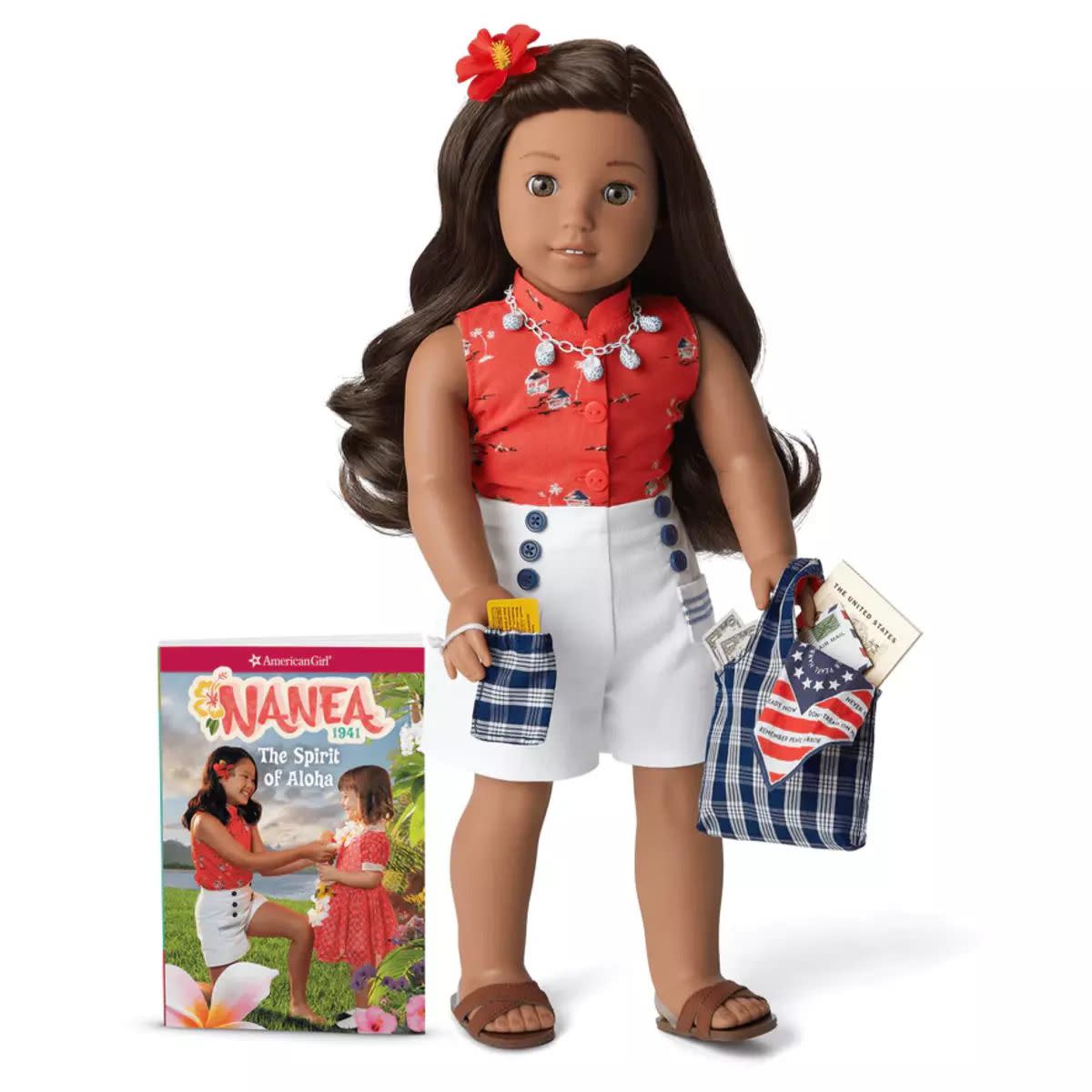 American Girl Nanea on the Beach with Accessories