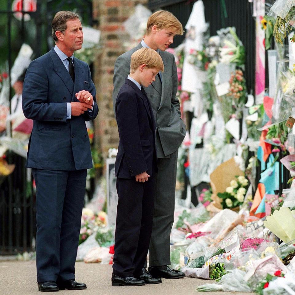 Prince Harry was only 12 years old when his mother died. Copyright: [AP]