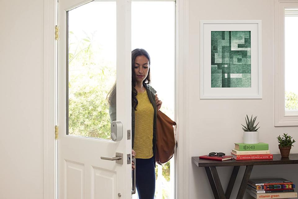 Upgrade your home security with the August Home Smart Lock. Image via Amazon.