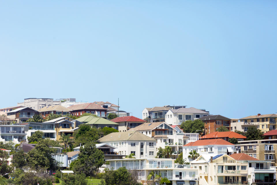 Pictured: Property in Sydney suburb bondi. Image: Getty