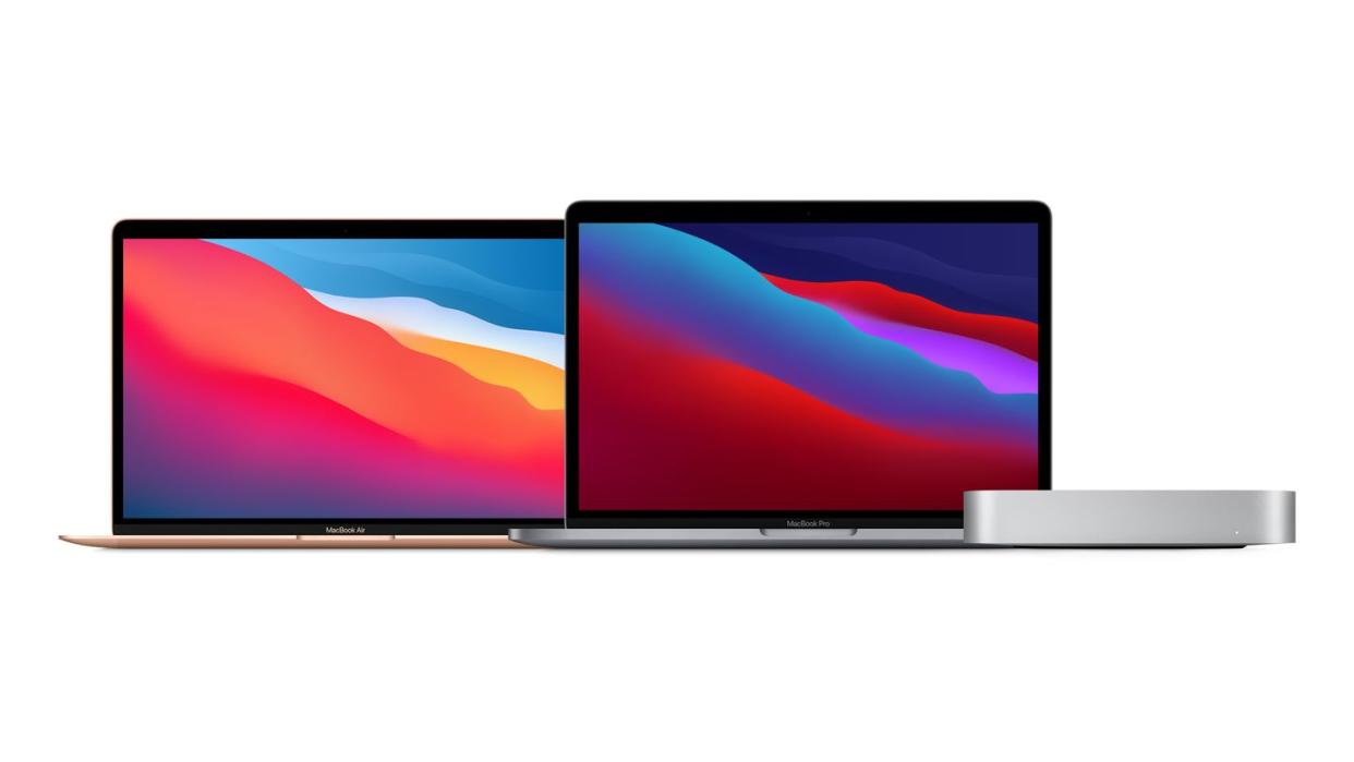 MacBook Pro und Mac mini: Apple hat seine ersten Mac-Computer mit Chips aus eigener Entwicklung statt Intel-Prozessoren vorgestellt.