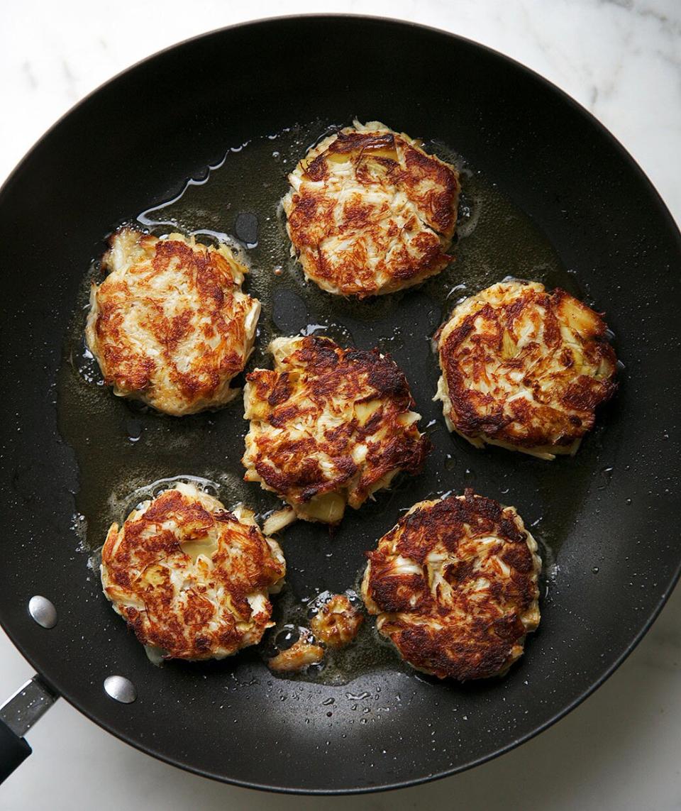 Artichoke Crab Cakes