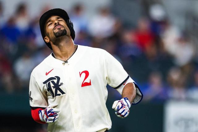 Marcus Semien with the leadoff homer, also his 200th career home