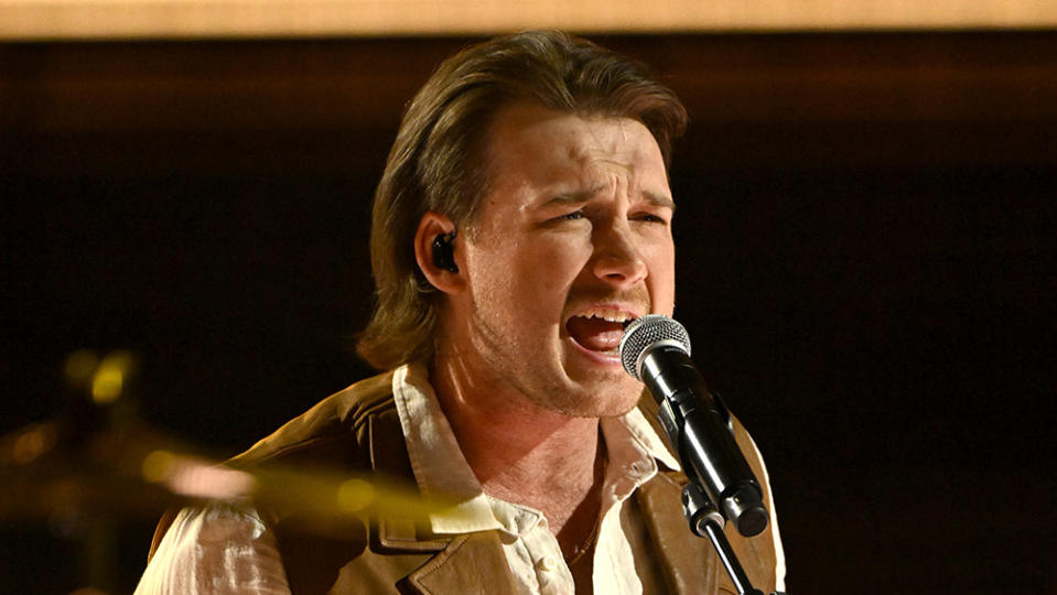Morgan Wallen performs at the 2022 Billboard Music Awards held at the MGM Grand Garden Arena on May 15th, 2022 in Las Vegas, Nevada.