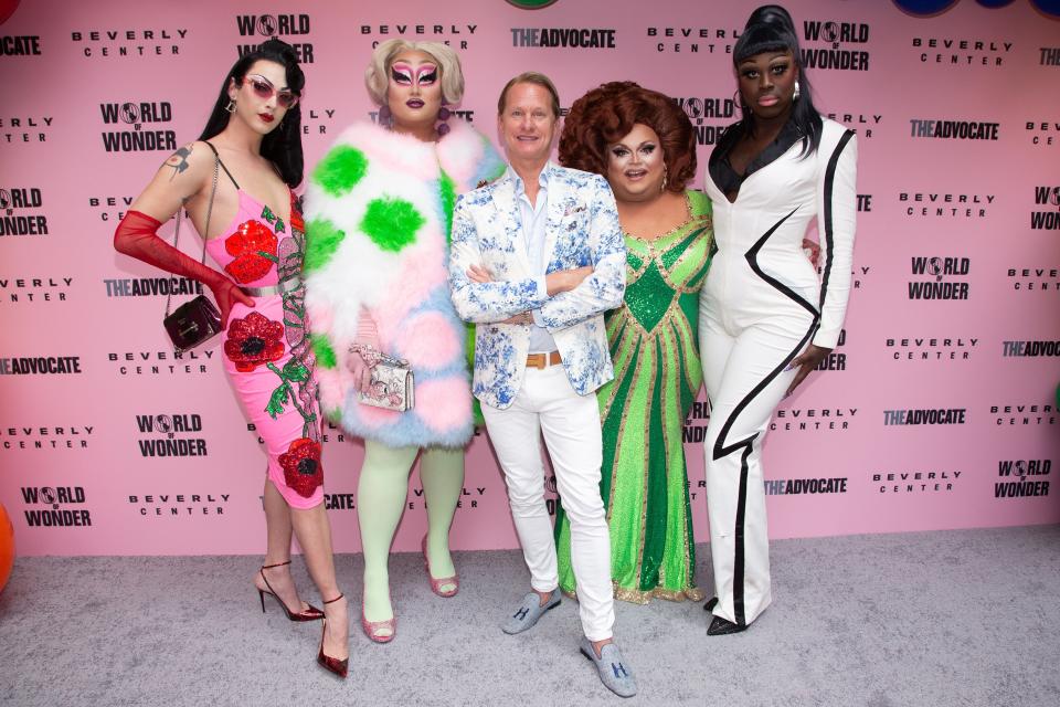 <em>Rupaul's Drag Race</em> judge Kressley was joined by former queen contestants at The Beverly Center x The Advocate x World Of Wonder Pride event at The Beverly Center on June 22 in L.A.