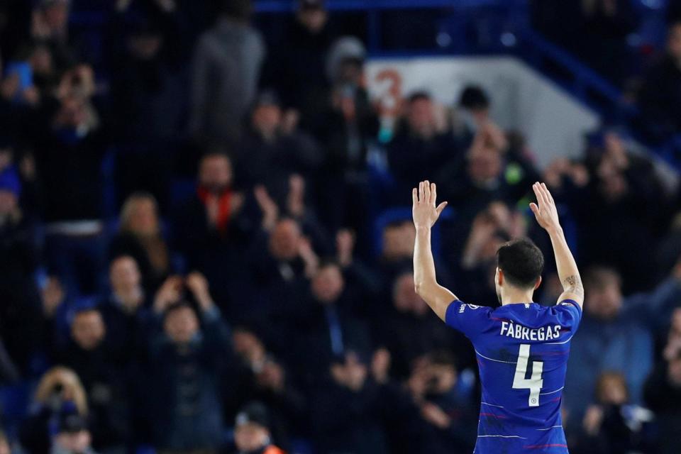 Cesc Fabregas gave goodbye speech in Chelsea dressing room after FA Cup win