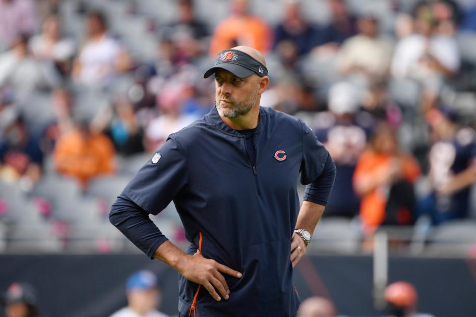 Matt Nagy had coached the Chicago Bears since 2018.
