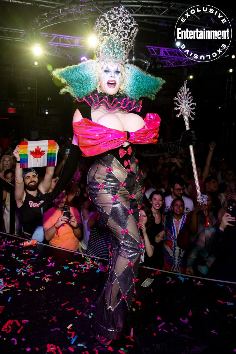 Jimbo at Drag Race finale event. Mettie Ostrowski for EW