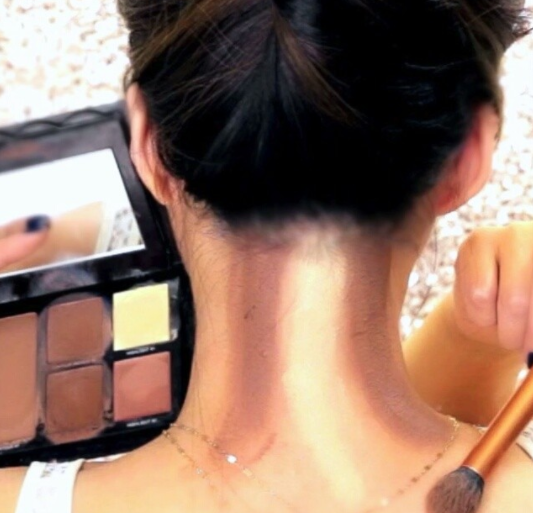 8. Neck contouring